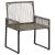 Set de Mobilier pentru Exterior 7 pcs Gri și albastru marin GartenMobel Dekor