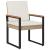 Set de Mobilier pentru Exterior 4 pcs Bej și alb crem poliratan GartenMobel Dekor