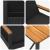 Set de Mobilier pentru Exterior cu pernă 3 pcs Negru poliratan GartenMobel Dekor
