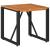 Set de Mobilier pentru Exterior 3 pcs Negru și Alb crem GartenMobel Dekor