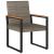 Set de Mobilier pentru Exterior 3 pcs Gri și albastru marin GartenMobel Dekor
