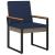 Set de Mobilier pentru Exterior 3 pcs Gri și albastru marin GartenMobel Dekor