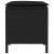 Taburet pentru grădină 2 Bucată Negru 38 x 38 x 45 cm Ratan PE GartenMobel Dekor