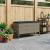 Taburet pentru grădină Gri și albastru marin 80 x 38 x 42 cm GartenMobel Dekor