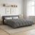 Duvet de iarnă Patos Gri deschis 200 x 240 cm Microfibră GartenMobel Dekor