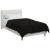Duvet de iarnă Patos Negru 155 x 200 cm Microfibră GartenMobel Dekor