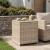 Cutie pentru perne Gri deschis 55 x 55 x 69 cm poliratan GartenMobel Dekor