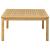 Masă de cafea Acacia deschis 85 x 85 x 45 cm GartenMobel Dekor