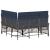 Set de canapele reclinabile pentru grădină 164 x 164 x 112 cm GartenMobel Dekor