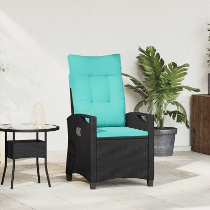 Scaun de grădină rabatabil 56 x 60 x 112 cm oțel GartenMobel Dekor