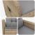 Scaun de grădină rabatabil Beige și gri deschis 57 x 63 x 94 cm GartenMobel Dekor