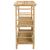 Masă de bar exterioară cu raft natural 110 x 50 x 105 cm Bambus GartenMobel Dekor