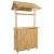 Masă de bar exterioară natural 115 x 95 x 214 cm Bambus GartenMobel Dekor