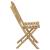 Scaun pentru Grădină 4 pcs natural 42 x 53 x 90 cm Bambus GartenMobel Dekor