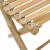 Scaun pentru Grădină 4 pcs natural 42 x 53 x 90 cm Bambus GartenMobel Dekor