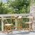 Scaune Bistro pentru Exterior 2 pcs Alb crem 40 x 53 x 80 cm GartenMobel Dekor