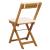 Scaune Bistro pentru Exterior 4 pcs Alb crem 40 x 53 x 80 cm GartenMobel Dekor