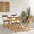 Scaune Bistro pentru Exterior 4 pcs Gri închis 40 x 53 x 80 cm GartenMobel Dekor