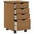 Cabinet mobil MOSS Maro Miere 34 x 39 x 56 cm Lemn masiv de pin GartenMobel Dekor