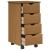 Cabinet mobil Maro miere 34 x 39 x 65,5 cm Lemn de pin masiv GartenMobel Dekor