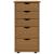 Dulap Maro miere 34 x 39 x 61,5 cm Lemn de pin masiv GartenMobel Dekor