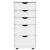 Dulap Alb 34 x 39 x 61,5 cm Lemn de pin masiv GartenMobel Dekor