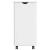 Cabinet mobil cu roata Alb 34 x 39 x 65,5 cm Lemn de pin masiv GartenMobel Dekor