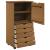 Cabinet mobil Maro miere 53 x 39 x 103 cm Lemn de pin masiv GartenMobel Dekor