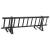 Apărătoare de zăpadă pentru acoperiș Negru 100 x 29,5 x 34,5 cm GartenMobel Dekor