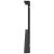 Apărătoare de zăpadă pentru acoperiș Negru 600 x 2,5 x 20 cm GartenMobel Dekor