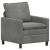 Canapea Gri închis 76 x 81 x 87,5 cm Catifea GartenMobel Dekor
