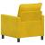 Canapea Galben 76 x 81 x 87,5 cm Catifea GartenMobel Dekor