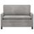 Canapea Gri deschis 126 x 81 x 87,5 cm Catifea GartenMobel Dekor
