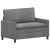 Canapea Gri închis 126 x 81 x 87,5 cm Catifea GartenMobel Dekor