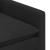 Canapea Negru 126 x 81 x 87,5 cm Catifea GartenMobel Dekor