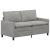 Canapea Gri deschis 156 x 81 x 87,5 cm Catifea GartenMobel Dekor