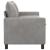Canapea Gri deschis 156 x 81 x 87,5 cm Catifea GartenMobel Dekor