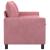 Canapea Roz 156 x 81 x 87,5 cm Catifea GartenMobel Dekor
