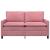 Canapea Roz 156 x 81 x 87,5 cm Catifea GartenMobel Dekor