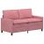 Canapea Roz 156 x 81 x 87,5 cm Catifea GartenMobel Dekor