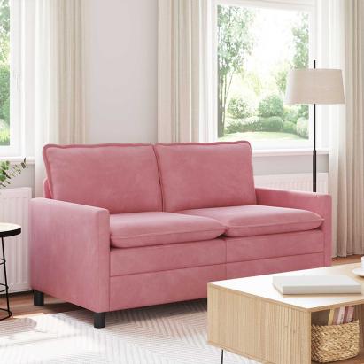Canapea Roz 156 x 81 x 87,5 cm Catifea GartenMobel Dekor