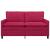 Canapea Roșu Vin 156 x 81 x 87,5 cm Catifea GartenMobel Dekor