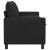 Canapea Negru 156 x 81 x 87,5 cm Catifea GartenMobel Dekor