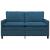 Canapea albastru 156 x 81 x 87,5 cm Catifea GartenMobel Dekor