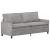 Canapea Gri deschis 196 x 81 x 87,5 cm Catifea GartenMobel Dekor