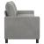 Canapea Gri deschis 196 x 81 x 87,5 cm Catifea GartenMobel Dekor