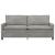Canapea Gri deschis 196 x 81 x 87,5 cm Catifea GartenMobel Dekor