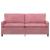 Canapea Roz 196 x 81 x 87,5 cm Catifea GartenMobel Dekor