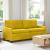 Canapea Galben 196 x 81 x 87,5 cm Catifea GartenMobel Dekor