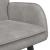 Canapea cu două locuri Gri deschis 115 x 61 x 87 cm Catifea GartenMobel Dekor